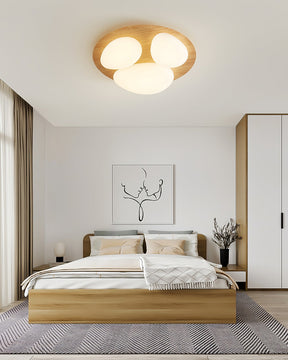 Plafonnier LED Minimaliste - Éclairage Homogène et Ambiance Chaleureuse