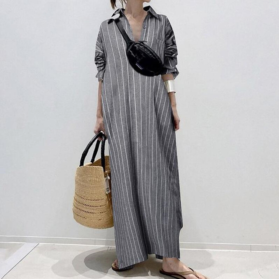 Robe A-Ligne Décontractée pour Femmes - Style Flatteur et Confort Optimal