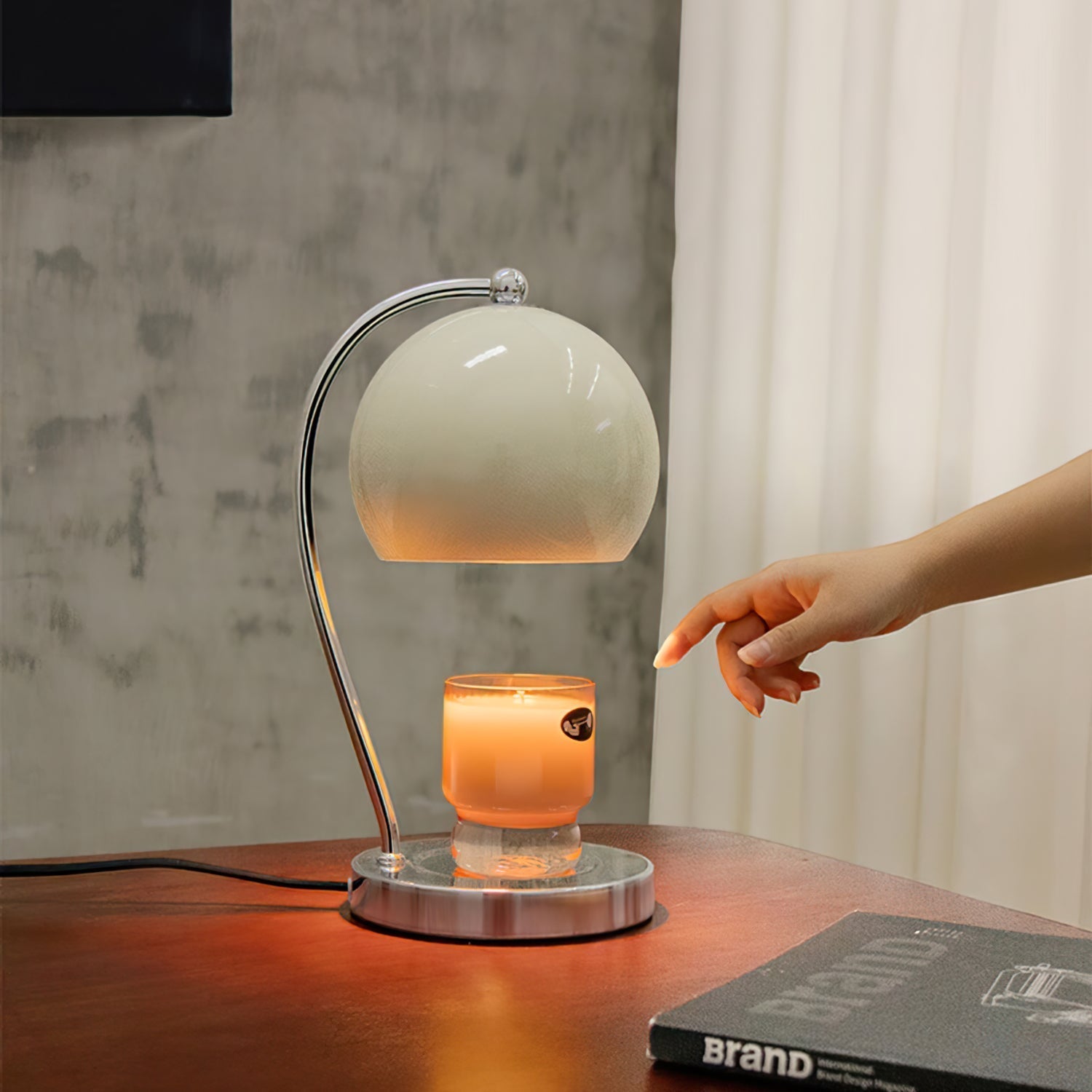 Lampe de Table Élégante - Lumière Chaude pour Ambiance Cosy