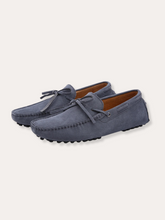 Mocassins en Suède Grise pour Hommes - Chic et Confortable pour Toutes Occasions