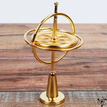 Gyroscope Scientifique en Métal - Apprentissage STEM et Réduction du Stress