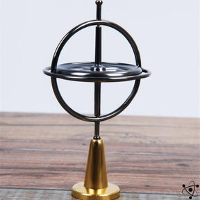 Gyroscope Scientifique en Métal - Apprentissage STEM et Réduction du Stress