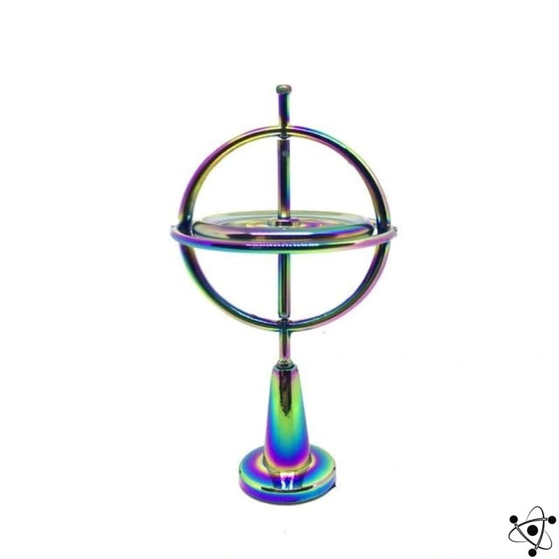 Gyroscope Scientifique en Métal - Apprentissage STEM et Réduction du Stress