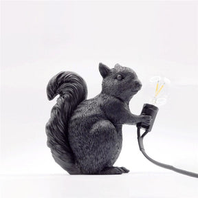 Lampe de Table Écureuil - Design Charmant et Élégant