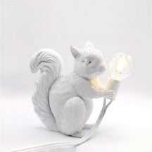 Lampe de Table Écureuil - Design Charmant et Élégant