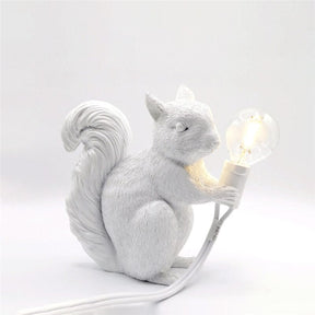 Lampe de Table Écureuil - Design Charmant et Élégant