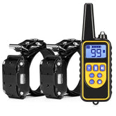 Collier de Dressage Étanche pour Chien - Batterie Rechargeable et Télécommande Longue Portée