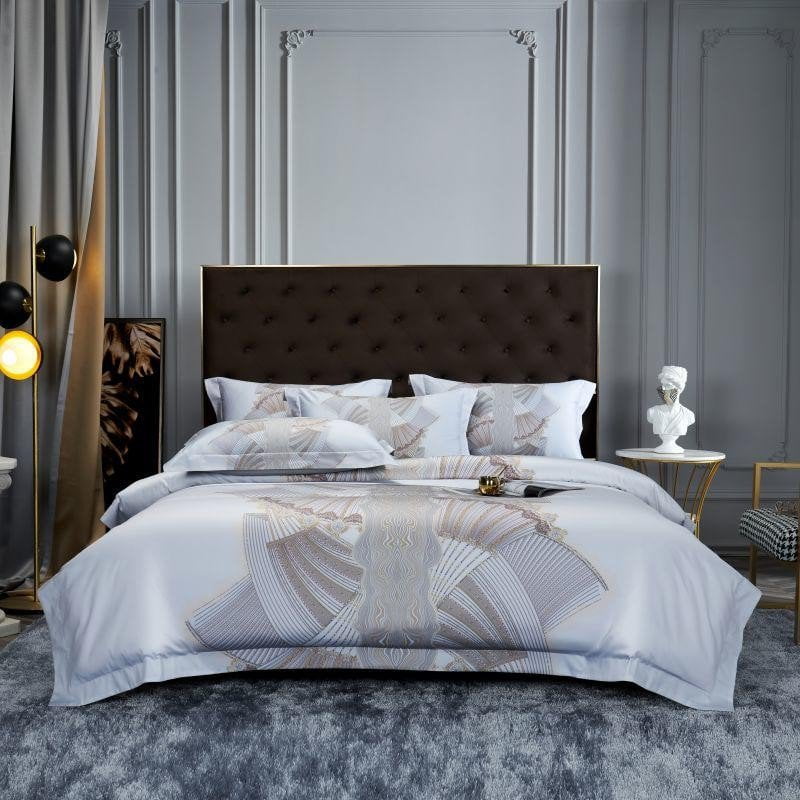 Ensemble de Literie en Coton Égyptien - Luxe et Confort Respirant Toute l'Année