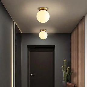 Lampe LED Scandinave en Verre - Design Élégant et Énergie Efficace