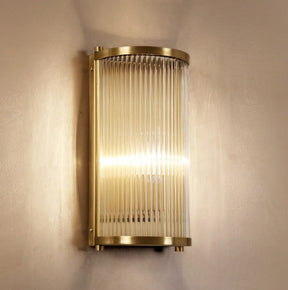 Lampe Murale en Cuivre Élégante - Éclairage Luxueux et Fonctionnel