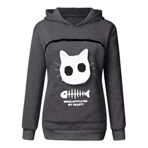 Pull d'Étreinte pour Animaux - Confort en Coton avec Poche Amovible
