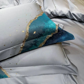 Housse de Couette en Coton Égyptien - Luxe Respirant et Confort Optimal