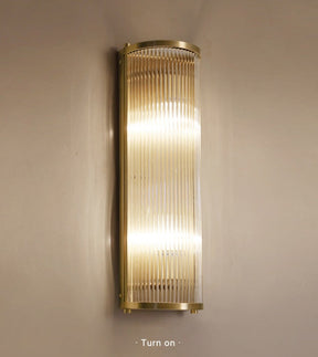 Lampe Murale en Cuivre Élégante - Éclairage Luxueux et Fonctionnel