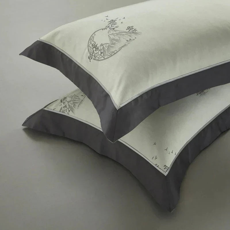 Ensemble de Literie en Coton Égyptien - Confort Luxueux et Respirant