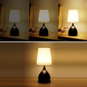 Lampe de Table LED Contemporaine - Éclairage Écologique et Élégant