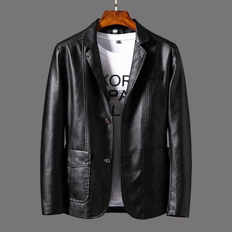 Blazer en Cuir pour Homme - Élégance Classique et Confort Optimal