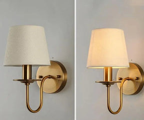 Lampe Murale Dorée Moderne - Élégance et Ambiance Chaleureuse