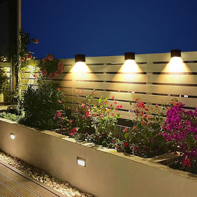 Applique Murale Solaire Extérieure - Éclairage Ambiance Élégant et Durable