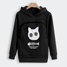 Pull d'Étreinte pour Animaux - Confort en Coton avec Poche Amovible