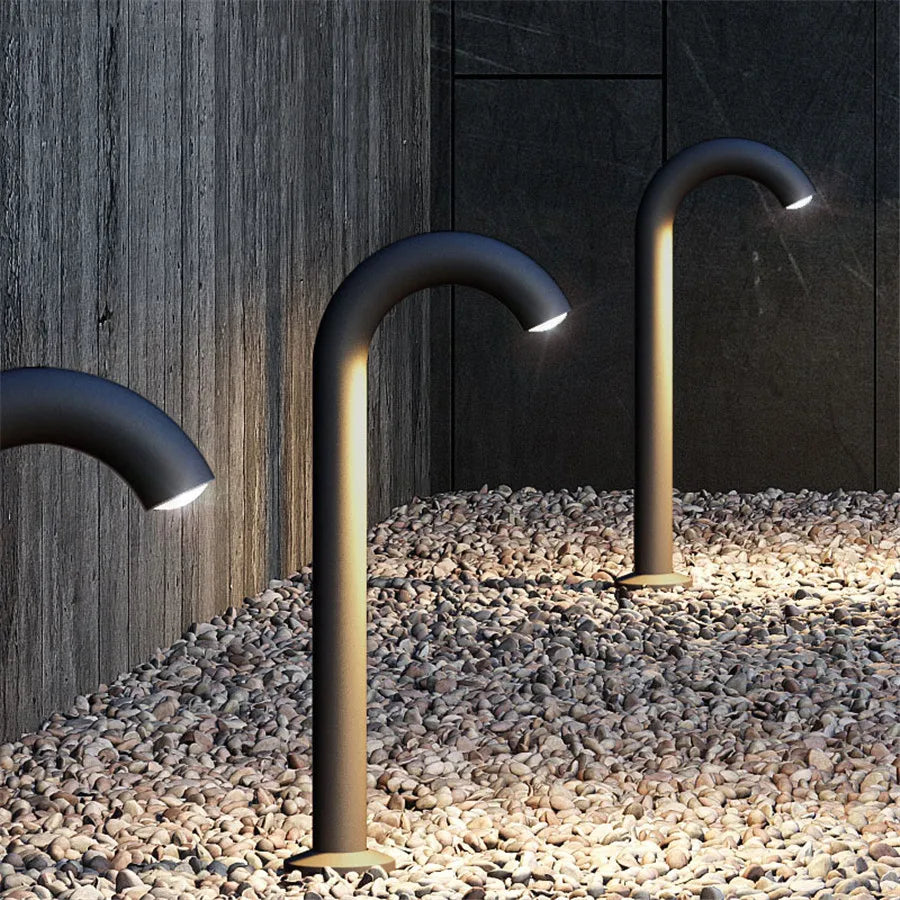 Lumière de Pilier Étanche en Aluminium - Durée de Vie de 50 000 Heures