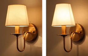 Lampe Murale Dorée Moderne - Élégance et Ambiance Chaleureuse