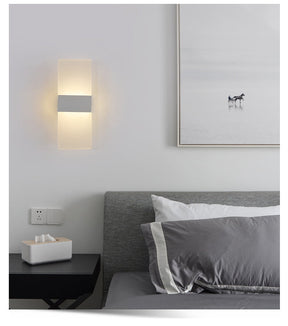 Applique Murale Contemporaine - Éclairage Polyvalent et Durable