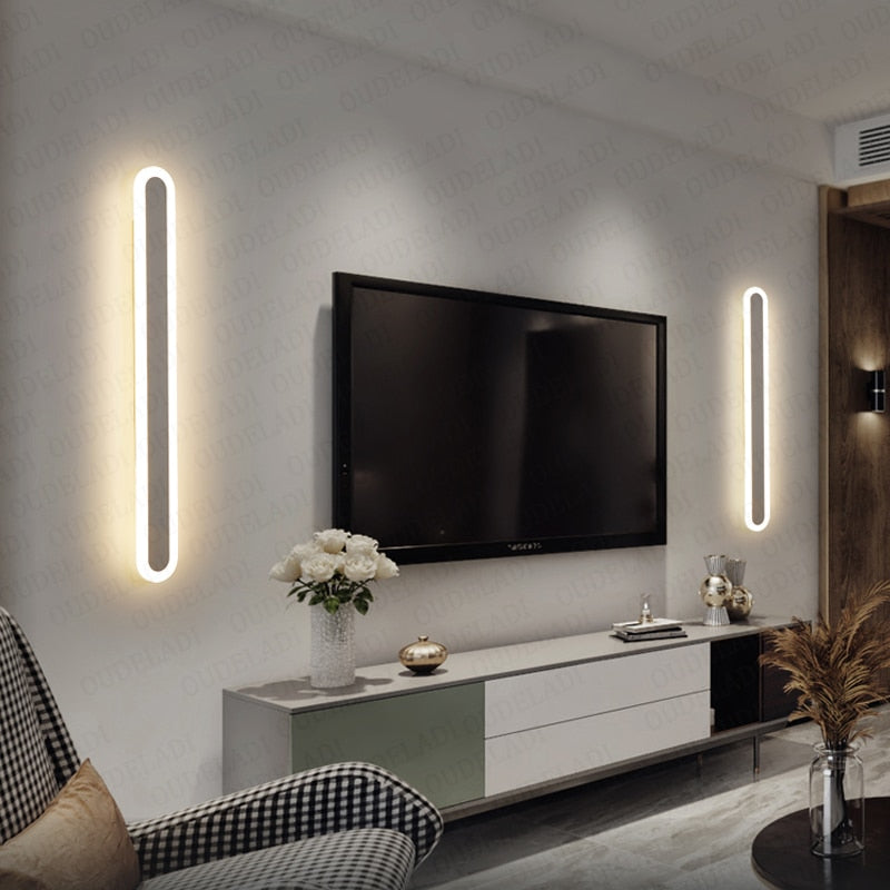 Lampe Murale Minimaliste en Aluminium - Éclairage Élégant et Durable