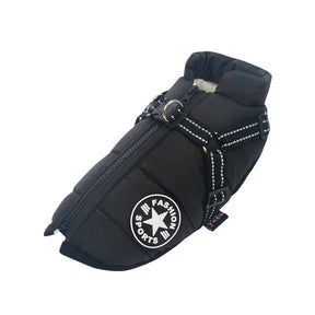 Manteau pour Chien Isolé avec Harnais - Protection et Confort par Tous les Temps