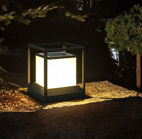 Lampe Solaire pour Terrasse - Éclairage Élégant et Écologique