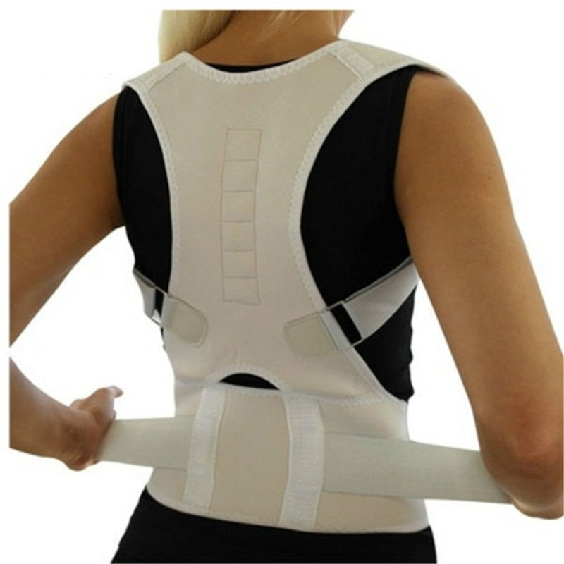 Support Postural Magnétique Ajustable - Soulagement et Alignement Sains du Dos
