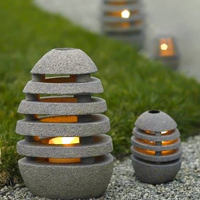 Lampe de Jardin Extérieure Japonais - LED Énergétique avec 50 000 Heures de Vie