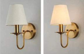 Lampe Murale Dorée Moderne - Élégance et Ambiance Chaleureuse