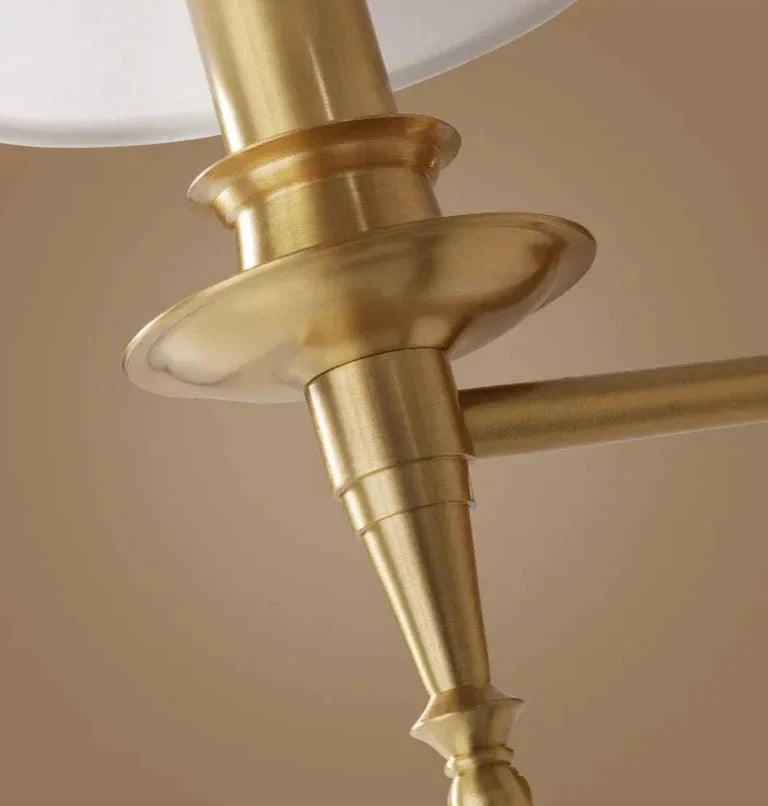 Applique Murale en Cuivre - Design Élégant avec Lumière Douce