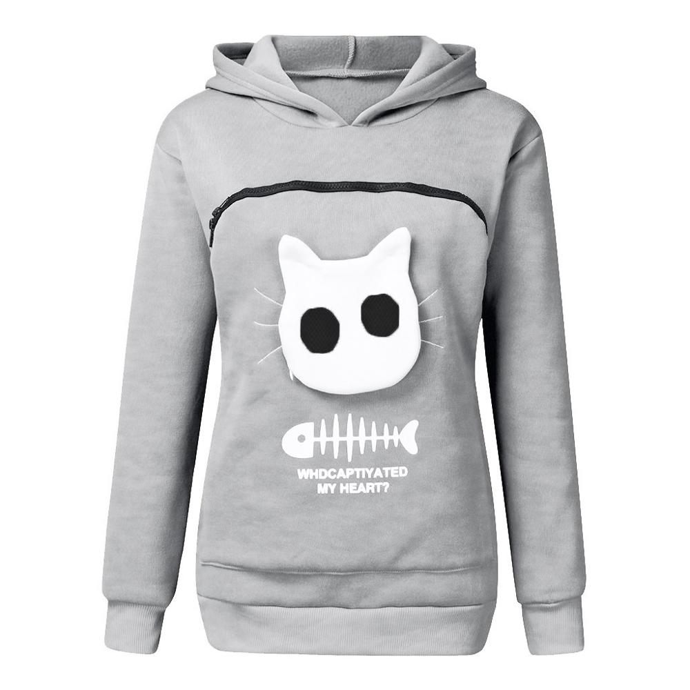 Pull d'Étreinte pour Animaux - Confort en Coton avec Poche Amovible