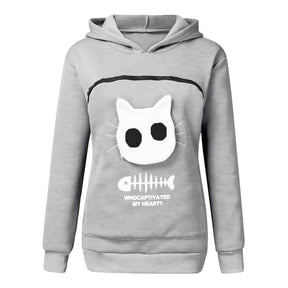 Pull d'Étreinte pour Animaux - Confort en Coton avec Poche Amovible