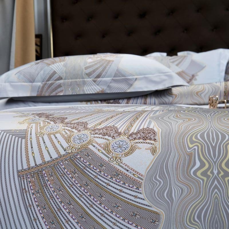 Ensemble de Literie en Coton Égyptien - Luxe et Confort Respirant Toute l'Année