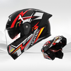 Casque de Moto Modulaire Hommes - Protection Ultime et Confort Supérieur