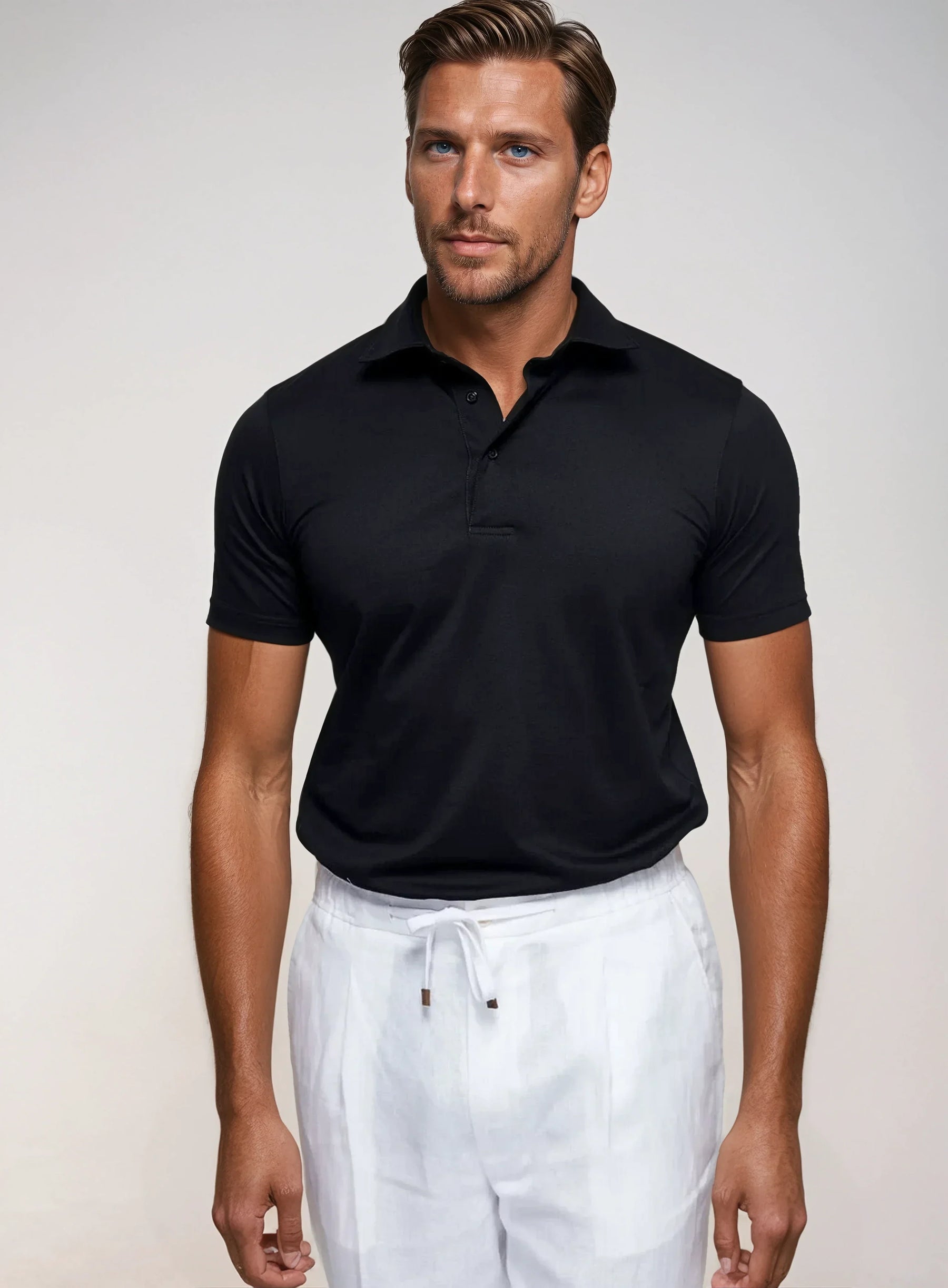 Polo Performance Léger pour Homme - Tissu Respirant et Confort Optimal