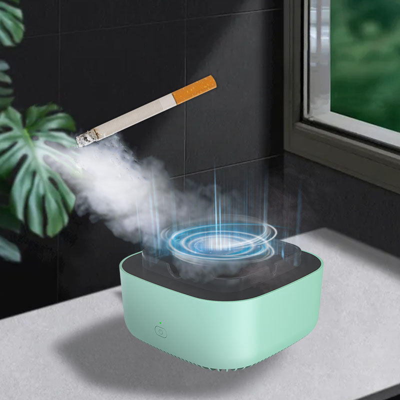 Cendrier Purificateur d'Air pour Fumée - Élimination Efficace des Odeurs Intérieures