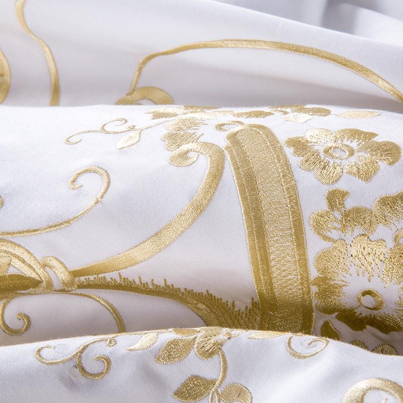 Literie de Luxe en Coton Égyptien - Glamour et Élégance pour Votre Chambre