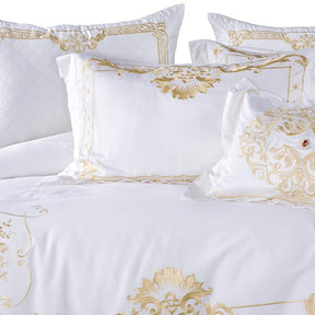 Literie de Luxe en Coton Égyptien - Glamour et Élégance pour Votre Chambre