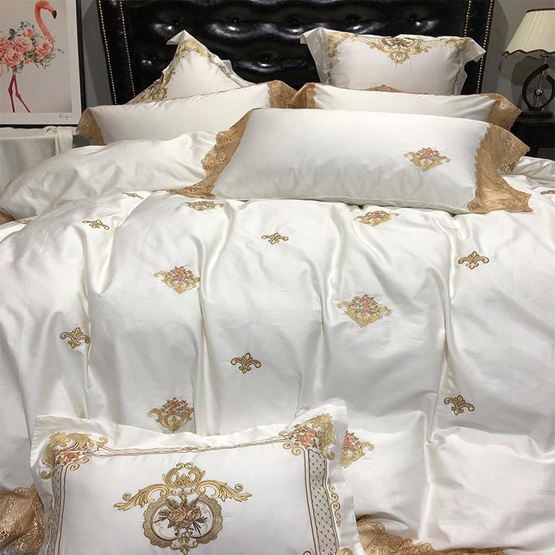 Ensemble de Couette en Coton Égyptien - Design Élégant et Confort Ultime
