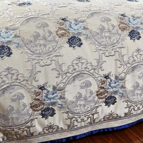 Literie en Coton-Satin Motif Oriental - Luxe Élégant et Confortable