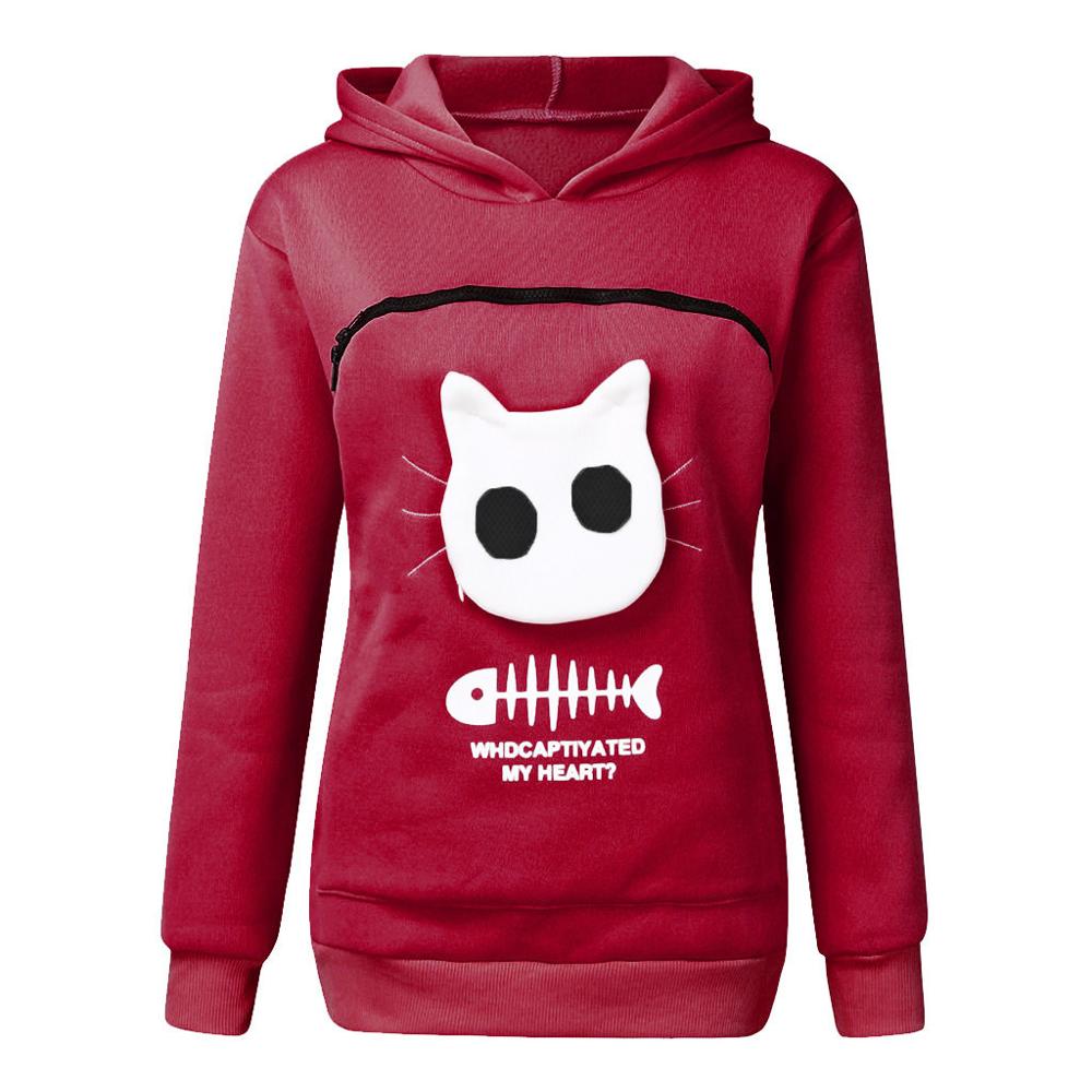 Pull d'Étreinte pour Animaux - Confort en Coton avec Poche Amovible