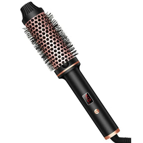 Brosse à Friser Chauffante - Coiffage Sûr et Sans Effort