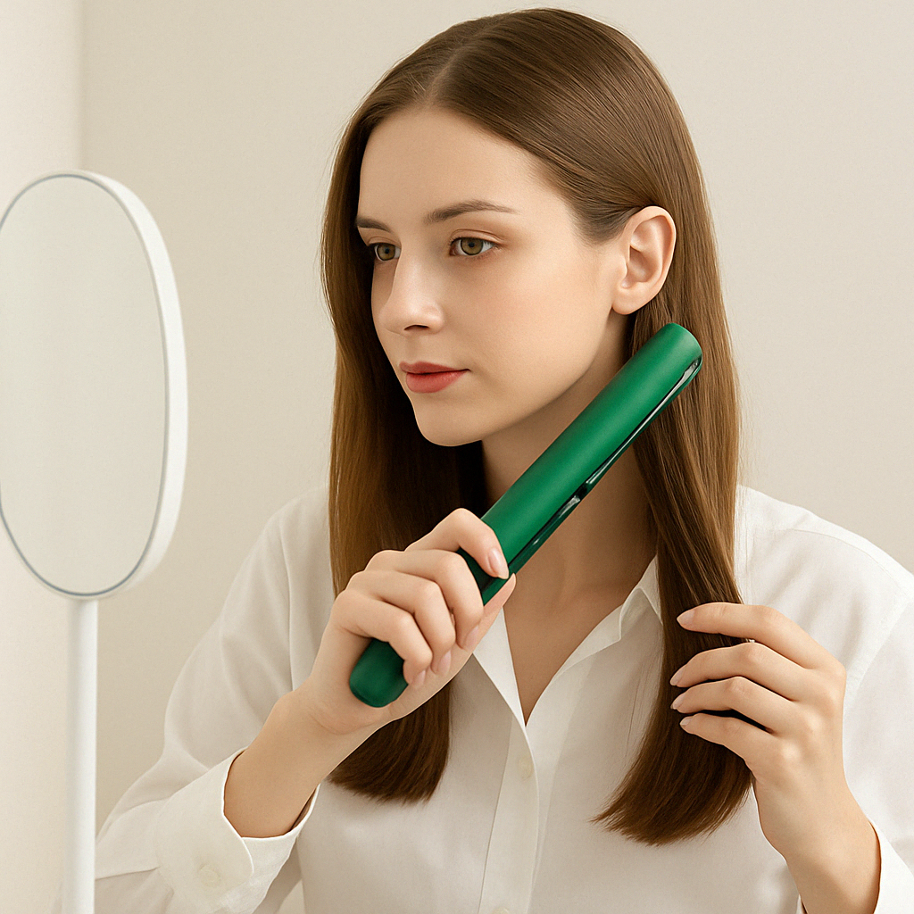 Lisseur de Cheveux Portable - Coiffage Léger et Pratique en Voyage
