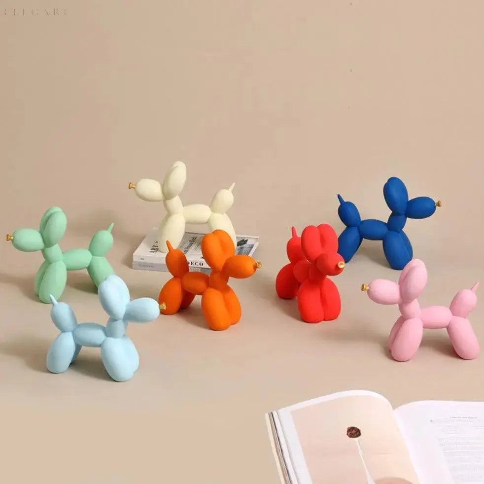 Sculpture de Ballon en Résine - Élégante Décoration Ludiques pour Intérieur