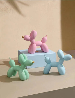 Sculpture de Ballon en Résine - Élégante Décoration Ludiques pour Intérieur