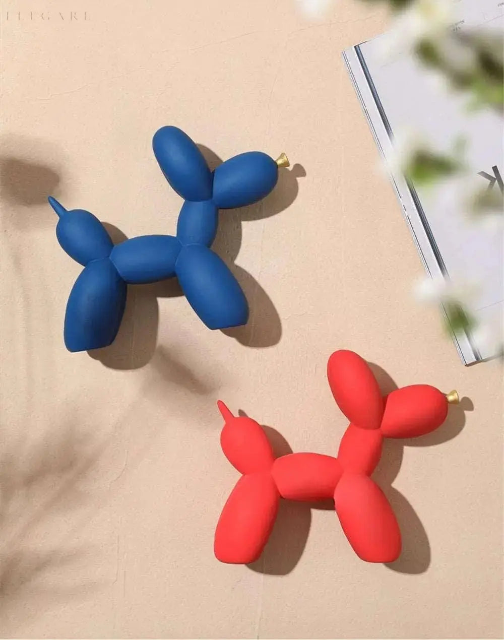 Sculpture de Ballon en Résine - Élégante Décoration Ludiques pour Intérieur