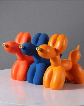Sculpture de Ballon en Résine - Élégante Décoration Ludiques pour Intérieur